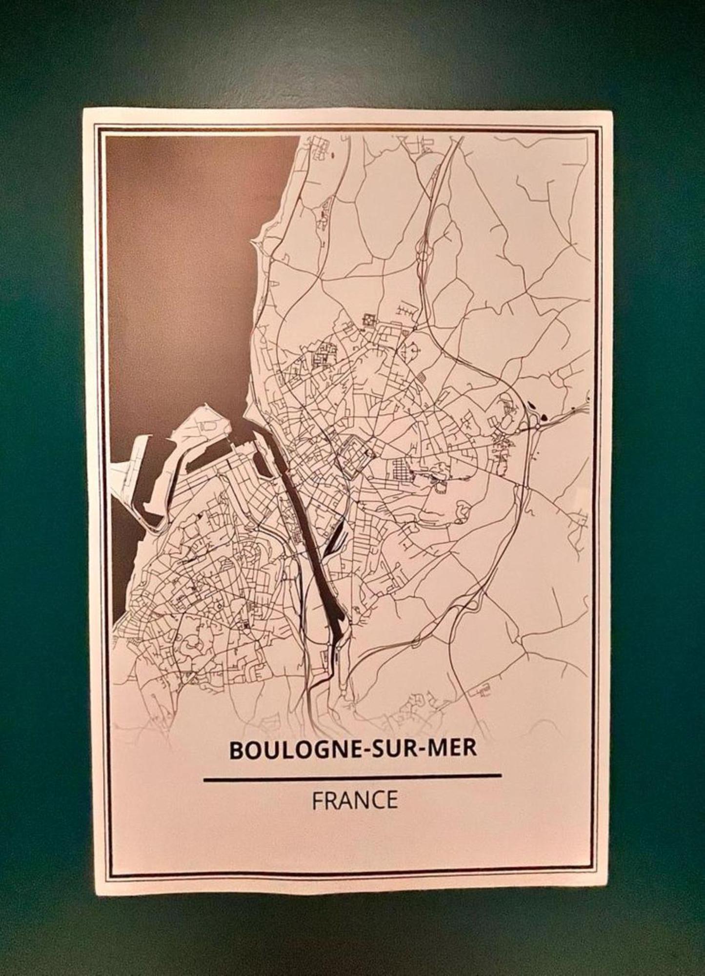 滨海布洛涅Le Charme Des Remparts Boulonnais公寓 外观 照片